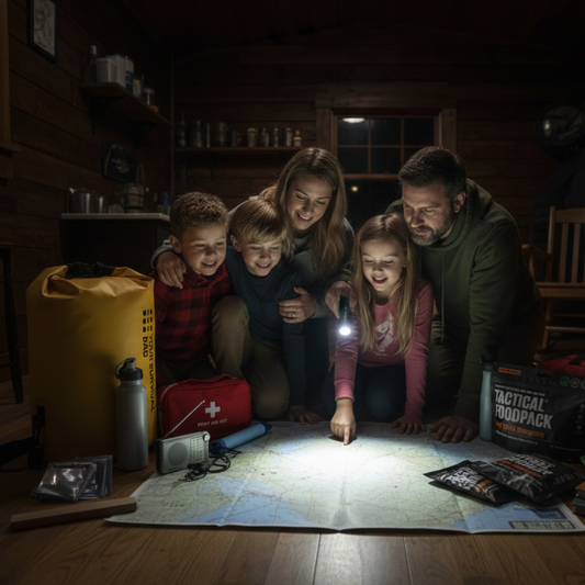 Não é só um kit de emergência, é um plano familiar