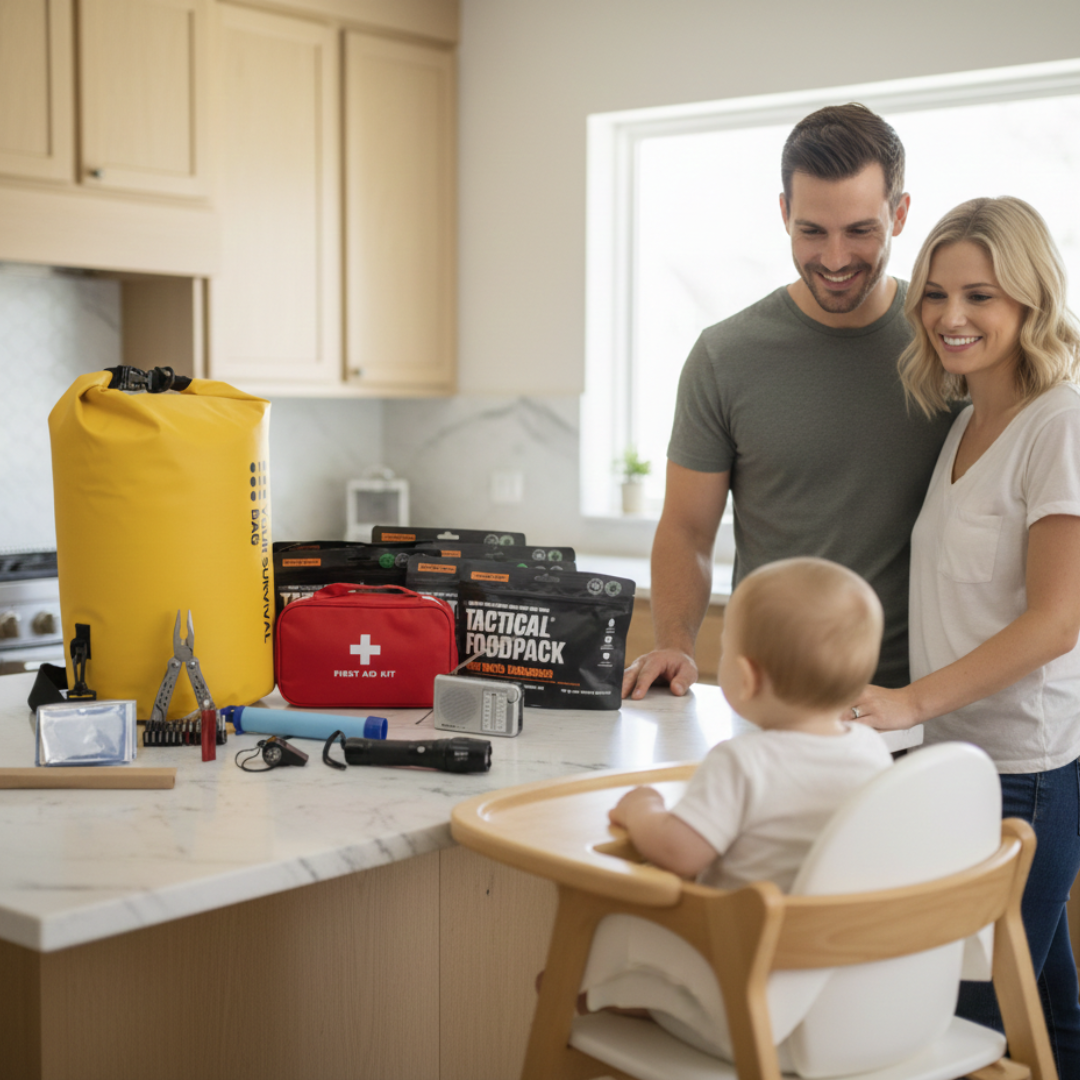 Como me preparar para uma emergência quando tenho um bebé